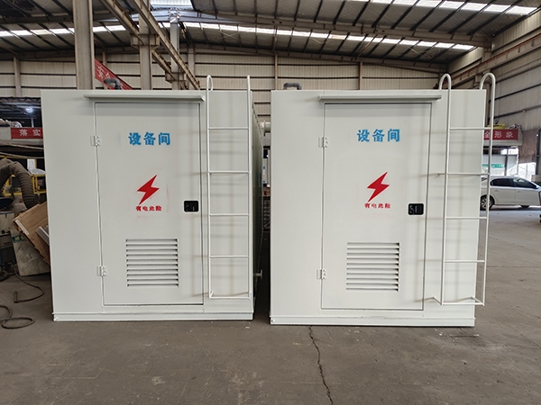 污水處理設備發貨現場